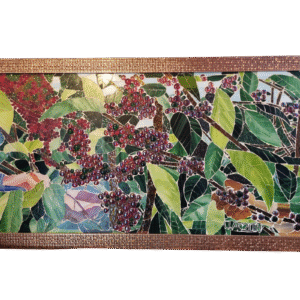 Cuadro Mosaico Pared Cafetal