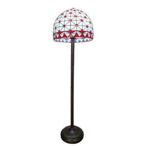 Lampara Blanca Angeles Rojos